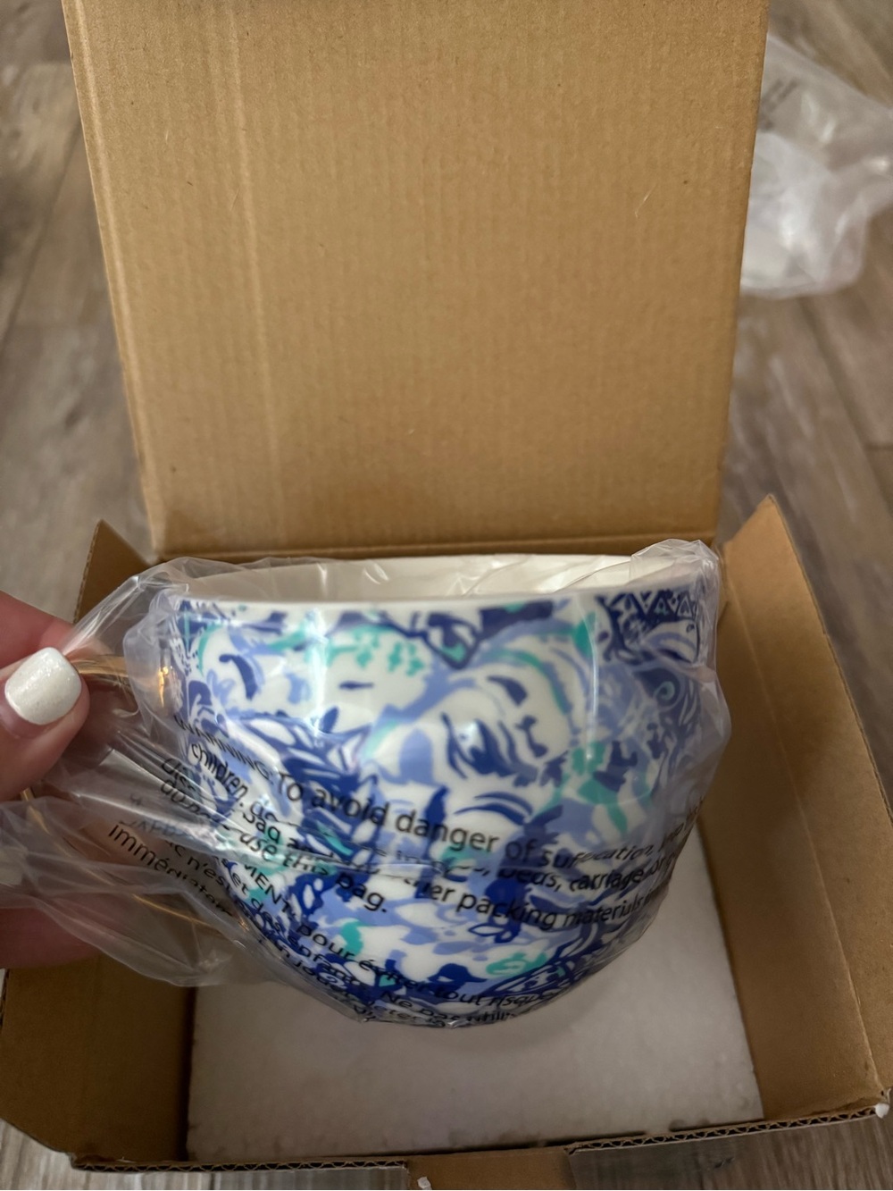 Lilly Pulitzer 16.3oz Cappuccino Mug